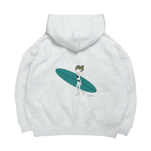 ma5me summermamekoビックシルエットパーカー Big Hoodie