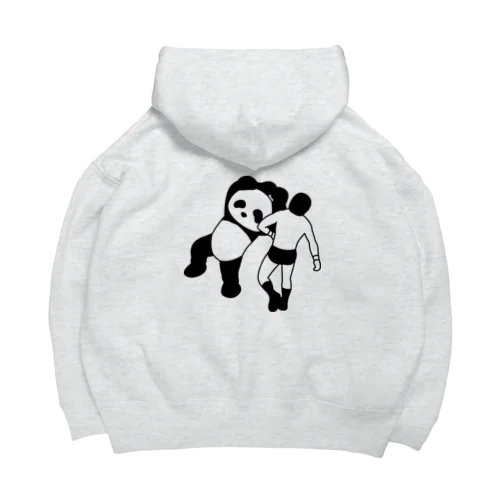 (バックプリント)フライング・クロスチョップ Big Hoodie