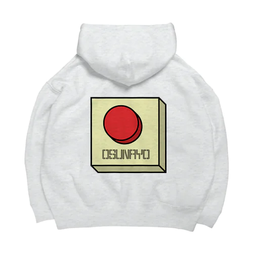 押すなよ！ボタン Big Hoodie