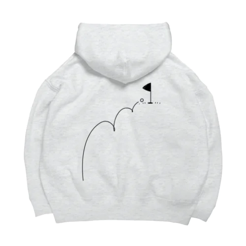 バックプリント カップイン ゴルフTシャツ Big Hoodie