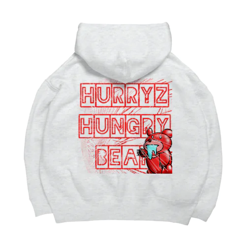 Hurryz HUNGRY BEARシリーズ Big Hoodie