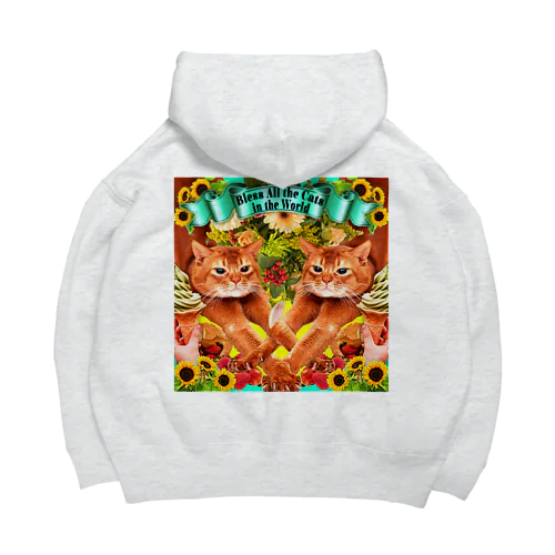 💐🐈猫に祝福を💐🐈 Big Hoodie