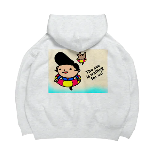 急げ!海が僕らを呼んでいる! Big Hoodie