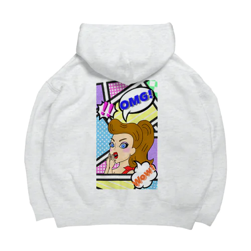 OMG！　バックプリント Big Hoodie