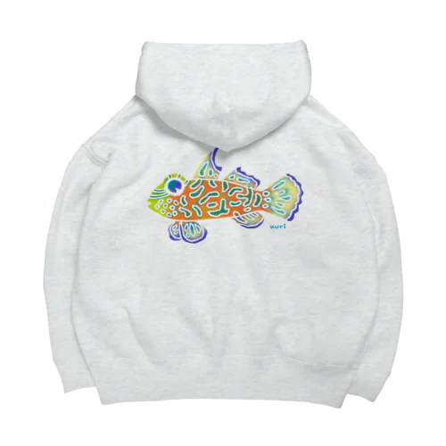 マンダリンフィッシュ Big Hoodie