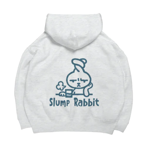 Slump Rabbit ビッグシルエットパーカー