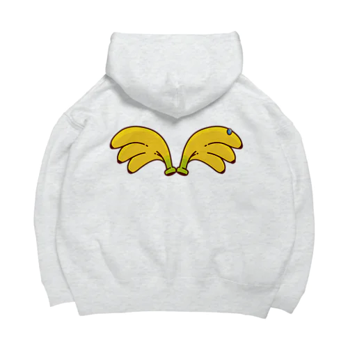 バックプリント　バナナ天使！ Big Hoodie