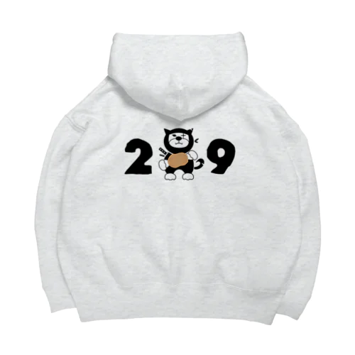 お肉大好き忍犬ふうが Big Hoodie