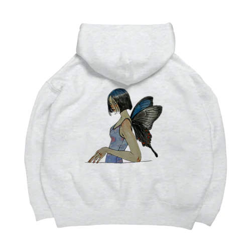 カラスアゲハ Big Hoodie