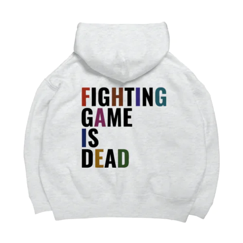 FIGHTING GAME IS DEAD ビッグシルエットパーカー