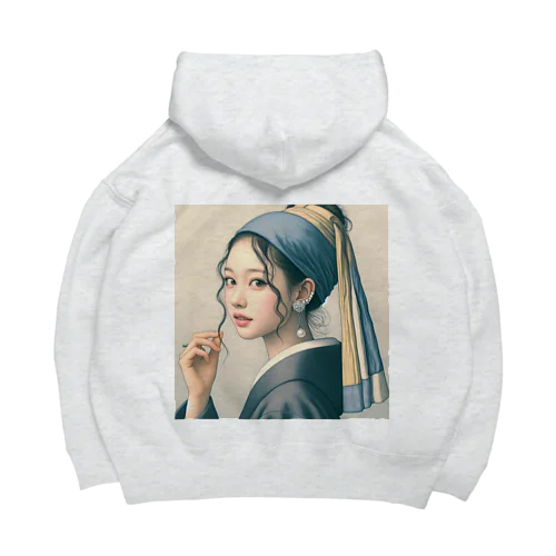 Japanese Girl Big Hoodie