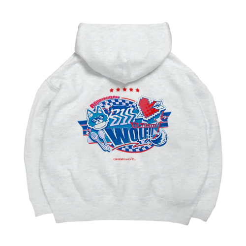 610ロゴビビッド Big Hoodie