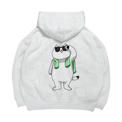 バケーションにゃん子 Big Hoodie