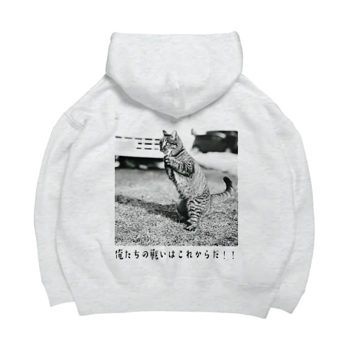 最終回猫 Big Hoodie