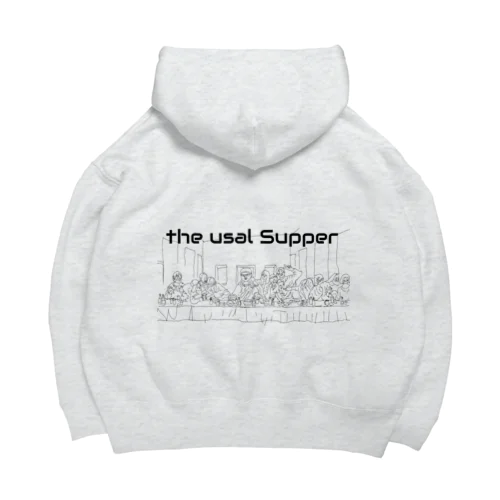 the usal Supper ビッグシルエットパーカー