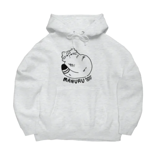 カフェっぽいマヌルネコ Big Hoodie