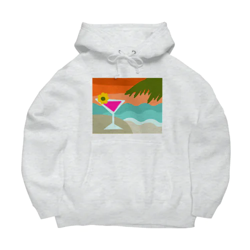 サンセットビーチでカクテルを Big Hoodie