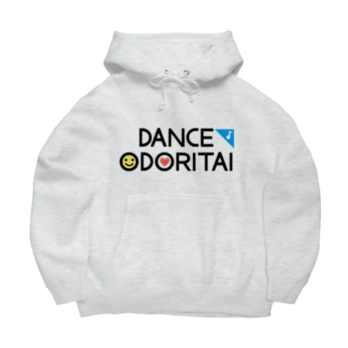 DANCE ODORITAI ビッグシルエットパーカー