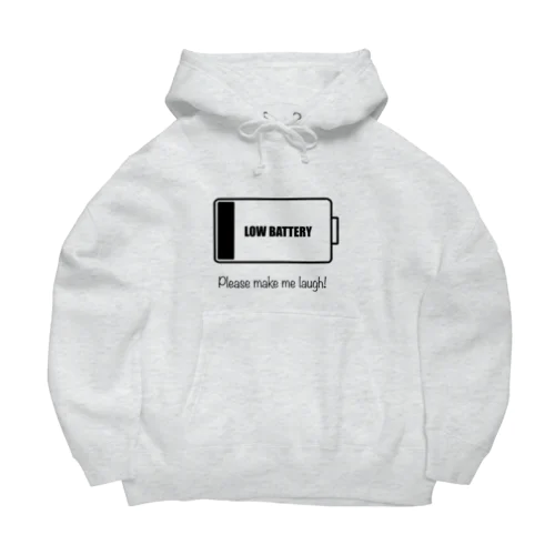 Low battery Big Hoodie