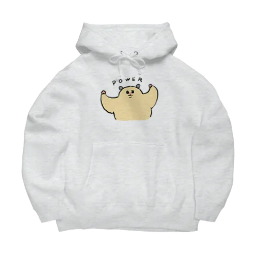 ムキムキのハムちゃん（パワー） Big Hoodie