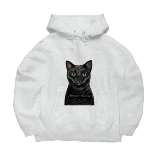 魅力的な黒猫〜Attractive black cat〜 Big Hoodie