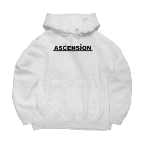 アセンション（ASCENSION）黒文字 Big Hoodie