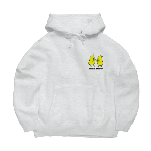 羽ばたくヒヨコ Big Hoodie