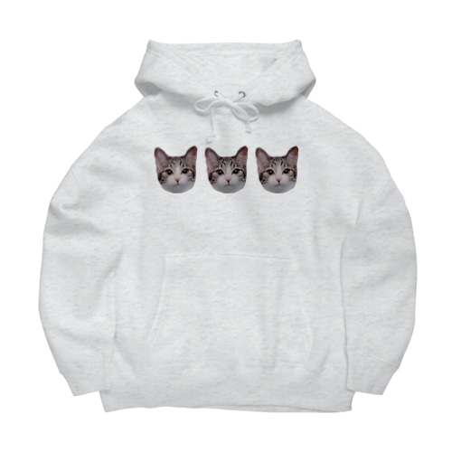 三毛猫のみゅう Big Hoodie