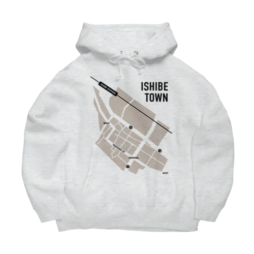 ISHIBE TOWN MAP Big Hoodie