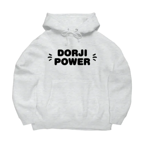 DORJI POWER ビッグシルエットパーカー