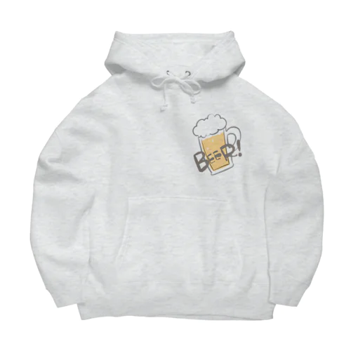 ビール　びーる　BEER! Big Hoodie