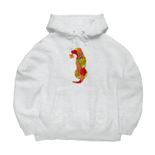 秋色のラブラドール Big Hoodie