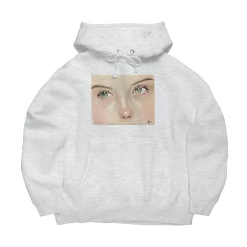 Green eyes Big Hoodie