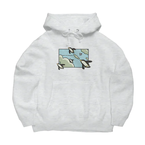 夢を叶えたペンギン Big Hoodie