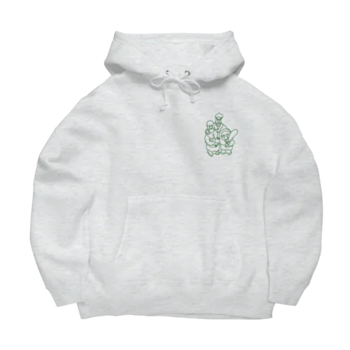 カタンヤリタイ(盗賊)GREEN logo Big Hoodie