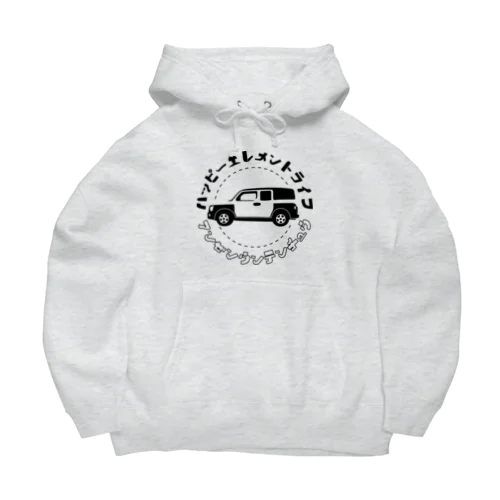 ハッピーエレメントライフ Big Hoodie