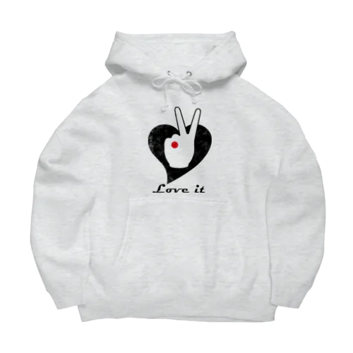 Love it（ラビット） Big Hoodie