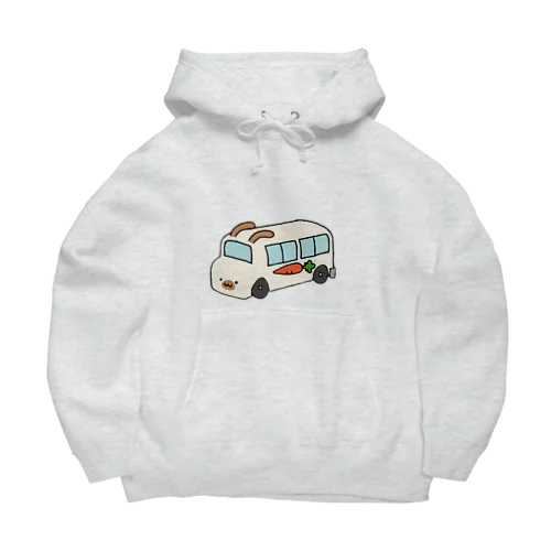 うさぎ幼稚園(白茶) Big Hoodie