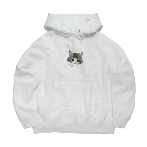 ねこのティナさん Big Hoodie