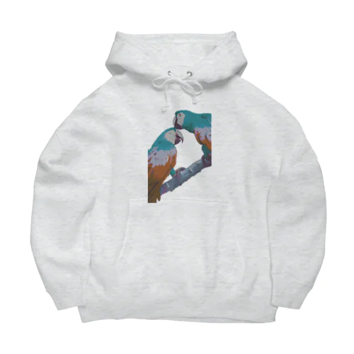 おでこかじり鳥 Big Hoodie