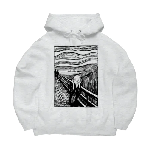 ムンク　叫び　Munch / The Scream リトグラフ　 Big Hoodie