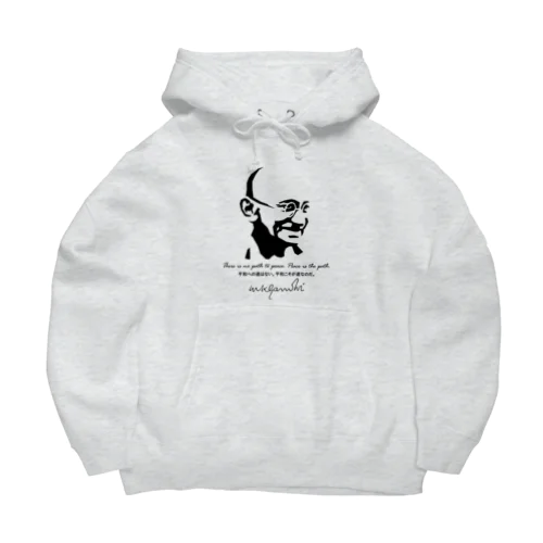 GANDHI ver.2 Big Hoodie