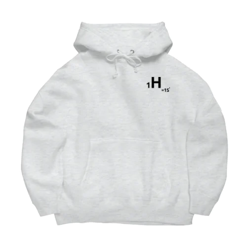 1.hydrogen(黒/表裏) Big Hoodie