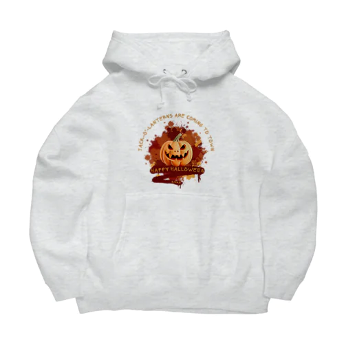 ハロウィンのかぼちゃ「ジャック・オー・ランタン」 Big Hoodie