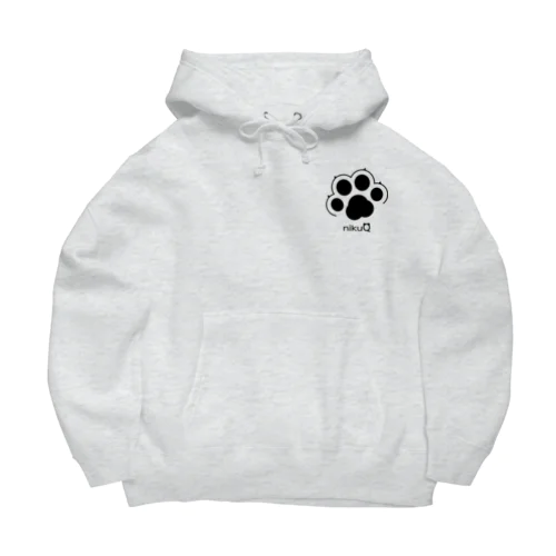 肉球をモチーフにしたオリジナルブランド「nikuQ」（猫タイプ）です Big Hoodie