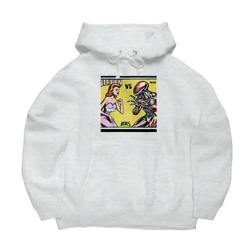 エイリアン　ｖｓ　金髪美女 Big Hoodie