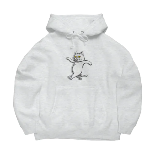 さんぽねこ Big Hoodie