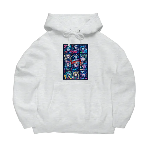 BUNNY-ART No.02 アメコミヴィンテージ Big Hoodie