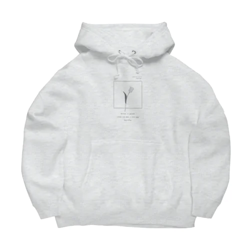 * Powder Snow Blue Big Hoodie