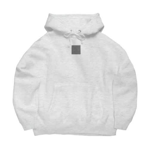 あのときのぽつねんの線（黒） Big Hoodie